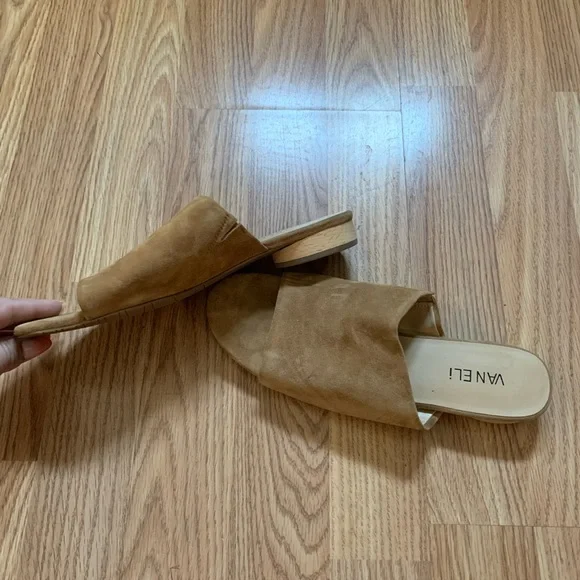 Vaneli Slip On Suede Sandal - Picture 2 of 4